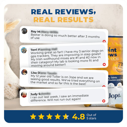 Jope Hip & Joint Dog Chews - 60 Count